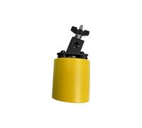 Cloche à percussion tonale pour spectacles en direct, Yellow | Instrument de percussion portable avec effets sonores résonants pour l ' éducation musicale et les spectacles en