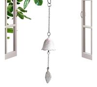 Cloche à vent japonaise, carillon de jardin zen, charme traditionnel à suspendre, 5 cm, ornement sonore apaisant, accent décoratif en métal, petite taille, relaxation de terrasse, environnement