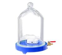 Cloche À Vide Avec Base D'aspiration, Instrument D'expérimentation De Physique Acoustique, Démonstration Propagation Du Son, For Laboratoire Collège Et Lycée