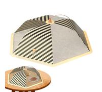 Cloche alimentaire en maille - Parapluie pliable, couvercle alimentaire extérieur avec petits trous de ventilation | Tente alimentaire de grande capacité, tente pliable facile à plier pour nourriture
