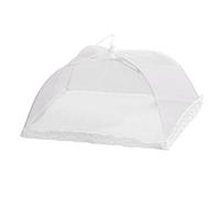 Cloche alimentaire pliable en maille | Couvercle de plat carré de cuisine pliable | Filet de protection alimentaire | Cloche alimentaire en maille | Parapluie alimentaire en maille fine | Couverture
