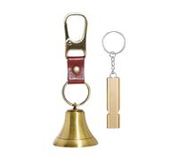 Cloche anti-ours | Sifflet d'ours fort portable en métal avec , sonnette d'alerte faune pour la sécurité en plein air - pour sport cyclisme chasse randonnée