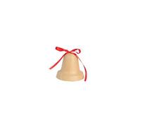 Cloche avec ruban 10x10x9 cm - Kraft