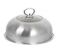 Cloche de cuisson vitrée inox Le Marquier