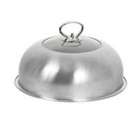Le Marquier – Cloche de cuisson – Acier inoxydable – Couvercle en verre