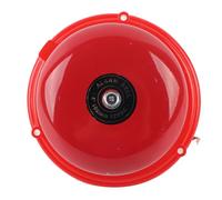 Cloche d'alarme Incendie 100 DB, klaon électrique 4 Pouces en Acier inoydable avec gâche Interne, 12 V - Système d’Alarme sonore Haute Performance pour Professionnels et installations sécurisées