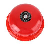Cloche D'alarme Incendie, Cloche électrique de Type à Grève Interne de Contrôle D'incendie en Métal de 4 Pouces, 100Db) (220V)