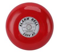 Cloche D'Alarme Incendie, Son Très Fort, Cloche Ronde électrique, de sécurité électrique Stable et Robuste, Bobine de Cuivre Pur, Alarme à Décibels élevés (CB-6B)