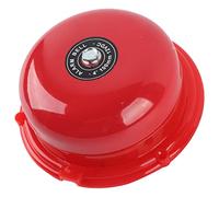 Cloche d'alarme Incendie, Sonnette D'Incendie 100 DB Type de Grève Interne de sécurité Incendie en Métal de 4 Pouces Sonnette de sécurité Incendie, Sonnette D'Alarme Incendie (12V)