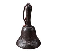 Cloche D'appel | Cloche D'école en Fonte | Décoration Sonnette Vintage Portable pour Sonner Attirer L'attention Service | Cloches pour Classe Entrée Porte D'entrée