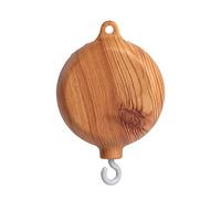 Cloche De Berceau, Asudaro Cloche Musicale Suspendue, Boîte à Musique électrique, Support Berceau Musical, Cloche électrique, Support Jouet Décoratif Pour Lit, Nœud
