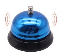 Cloche de bureau - Metal Table Bell | Table de bureau cloche en métal, porte de service de bureau en métal anti-lève-tôt pour comptoirs, hôtels, cuisines, bureaux, restaurants