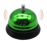 Cloche de bureau - Metal Table Bell | Table de bureau cloche en métal, porte de service de bureau en métal anti-lève-tôt pour comptoirs, hôtels, cuisines, bureaux, restaurants