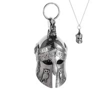 Cloche De Charme De Moto - Cintre De Cloche Gardien pour Motards | Porte-Clés en éTain Antique Gremlin Bell, Cadeau De Cloche D' De en Titane pour Les Motocyclistes