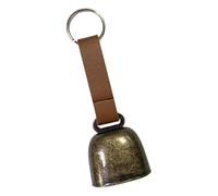 Cloche de collier pour chien, cloche d'ours, cloche de randonnée d'extérieur | Design lanière en cuir synthétique, corne d'ours pour effrayer les ours, équipement de randonnée, cloche de protection