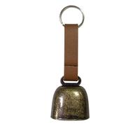 Cloche De Collier Pour Chien - Corne D'ours En Métal Rétro, Porte-clés Carillon Animal | Lanière En Simili Cuir Pour Petite Ferme, Chèvre, Vache, Mouton, Cloches Pour Colliers, Sifflets De Camping