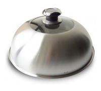 Cloche de cuisson en inox avec thermomètre (? 33 cm)