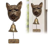 Cloche De Dîner Extérieure, Sonnette De Bienvenue Teckel, Cloches pour Chien Boxer, Labrador, Bouledogue, Basset Hound, Cloche Suspendue, Carillon De Porte, Sonnette De Porte Vintage en Métal Rétro