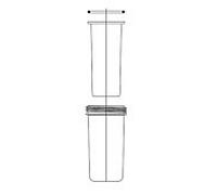 Cloche de filtre Grünbeck avec cloche de protection pour FS 100647 2000 2000 /4" - FS 2000 2000 /2"