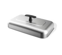 Weber Grill – Hotte de barbecue Dôme de fusion 34 x 26 cm pour planchas, fondre fromage