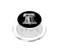 Cloche de la Liberté de Philadelphie PopSockets PopGrip pour MagSafe