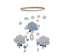 Cloche De Lit - De Décoration Sensorielle, Ornement Rotatif De Cloche De | Lit De Bébé | Mobile De Berceau Pour Bébé Fille, Nouveauté Portable, Décoration De Lit Pour Nouveau-né, Garçons Et Fille
