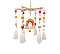 Cloche De Lit En Bois En Forme D'étoile Et De Lune Pour Bébé,Jouet En Feutre Doux Pour,Nuage De Mouton - Type-P