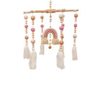 Cloche De Lit En Bois Pour Bébé Garçon Et Fille,Jouet Pour,En Forme D'étoile,De Lune,De Nuage En Feutre Doux,De Mouton - Type-Q