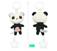 Cloche De Lit En Peluche En Spirale Pour,Hochet Suspendu Pour Poussette,Petit Animal,Comparateur De Couleurs Pour Attirer L'attention Du Bébé - Type B-Panda