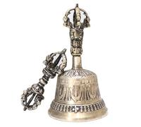 Cloche De Méditation - Sac Bouddhiste Tibétain, Cloches De Prière, Clche À Main, Clche De Méditation Dorje Vajra, D' | Objets du Dharma Faits À La Main pour La Décoration De La