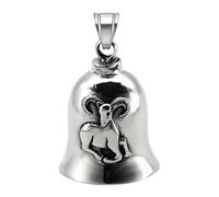 Cloche de Motard pour Moto, Cloche Porte- Bonheur pour Moto - Porte- Bonheur de Cloche d'équitation de Motard | Porte-clés Accessoire pour Moto, Cloches, pour Hommes, Papa, père, Lui