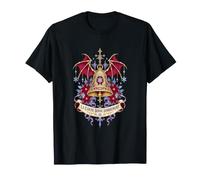 Cloche de Noël Gothique à Ailes de Chauve-Souris T-Shirt