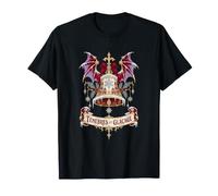 Cloche de Noël Gothique avec Ailes T-Shirt