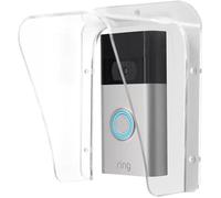 Cloche de porte extérieure - LEHRING - Résistante aux intempéries - Compatible Anneau Clignotant Google Nest Vidéo