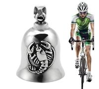 Cloche de pour moto, cloche de moto pour la chance,Biker Riding Bell Charm - Porte-clés accessoires de moto, cloches spirituelles pour anniversaire, noël