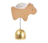 Cloche de propriétaire de magasin pour ouvrir la porte - Cloche décorative pour porte - Cloche d'alarme à ventouse pour la porte - Cloche de porte d'entrée - Jolie cloche d'ouverture de porte