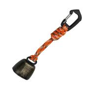 Cloche De Protection Contre Les Ours De Camping - Pendentif en Métal avec Corde De Parachute À Sept Noyaux, Boucle en ABS Et en De Zinc, Fonction Muette Réglable | Idéal pour La Randon