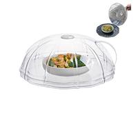 Cloche de protection pour four à micro-ondes, 26,5 x 11 cm, résistante aux éclaboussures, couvercle de cuisine résistant à la chaleur pour cuisinière, cuisine maison, réchauffement et protection des