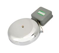 Cloche de Sonnerie électrique D'école en Acier Inoxydable de 8 Pouces de Style Novateur de 35 W, Son Fort et Agréable, pour les Agences D'usine, les écoles, les Chemins de Fer et