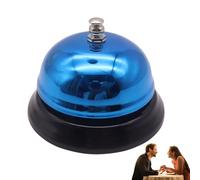 Cloche de table | Sonnette d'appel de bureau en métal | Sonnette de réception portable, sonnette de bureau, sonnette de service de bureau pour bars, bureaux, hôtels, comptoirs, cuisines,