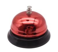Cloche de Table - Sonnette d'appel de Bureau en métal, Sonnette de réception Portable | Sonnette de Service de Bureau pour, Bureaux, hôtels, comptoirs, Cuisines, écoles, Sonnette de comptoir, 8,5