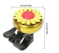 Cloche De Vélo À Fleurs Pour Enfants, Anneau De Cyclisme Amusant Pour Enfants Filles, Cornes De Fer, Vélo De Route En Montagne, Alarme D'avertissement De Sécurité