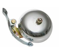 Cloche De Vélo Crane Bell Co Suzu - Argent Mat, Look Rétro, Ø 55mm