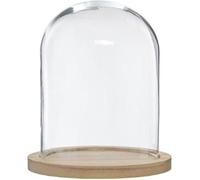 Cloche Décorative en Verre ""Shine"" 29cm Naturel