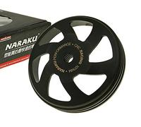 Cloche d'embrayage Naraku V.2 CNC pour Piaggio, Peugeot, Kymco, Sym, GY6 107 mm