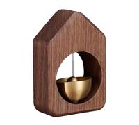 Cloche des marchands - Magnet Wind Door Chime | Logement d'ordinateur portable | Couverture avec un son agréable | Boral en bois pour l'ouverture de la porte | Entrée d'alerte