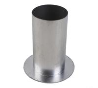 Cloche d'évacuation de sol en acier inoxydable pour salle de bain, balcon, système d'évacuation de l'eau de pluie, argent, 102 x 120 mm, facile à installer, longue durée