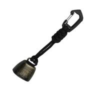 Cloche d'ours bruyante - Accessoire de camping - Cloche d'ours en métal - Cloche de sécurité pour la randonnée - Cloche de randonnée d'urgence - Cloche d'avertissement de sac à dos - Cloche de camping