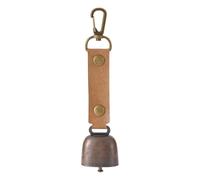 Cloche d'ours de trekking portable avec boussole, cloche de sac à dos | Équipement de plein air pour randonnée, escalade, camping, voyage : repousse les ours et les vaches, Campanella Ma