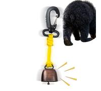 Cloche d'ours Sonore - Accessoires d'alarme pour trekking - Cloches d'alarme pour extérieur, pour randonneurs, propriétaires de chiens, randonnée, camping, parc national